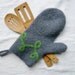 Handmade Felted Oven Mitt