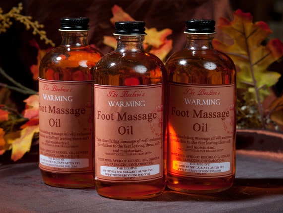 Warming Foot Massage Oil