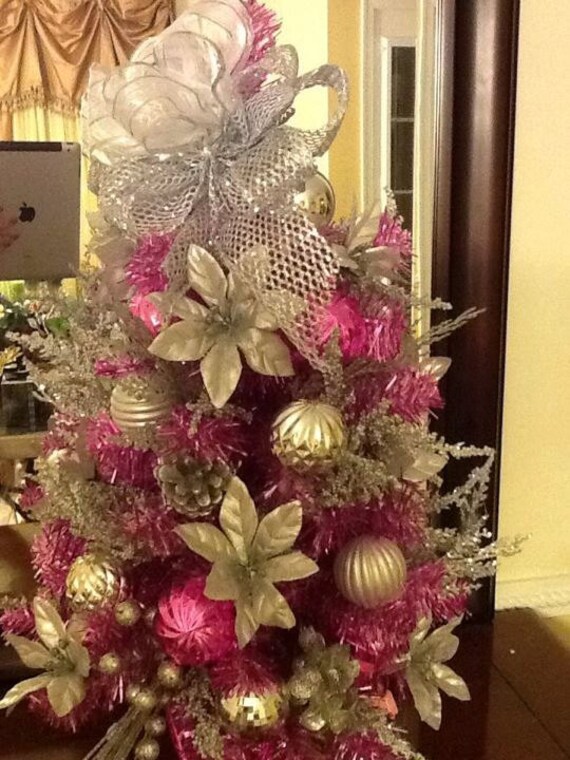items similar to pink silver and white fully decorated items similar to pink silver and white fully decorated