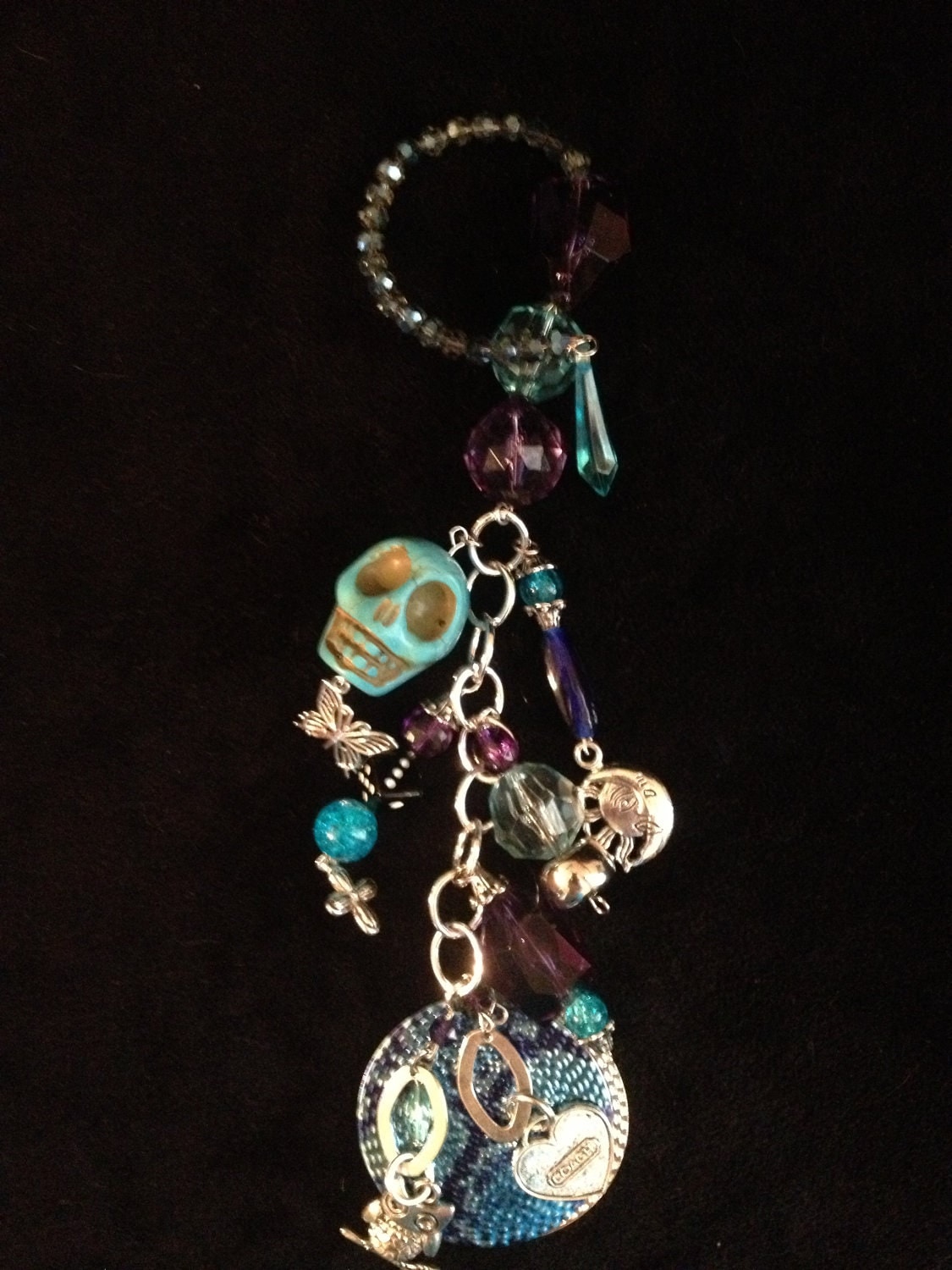 Rear View Mirror Charm/ Jewelry by CustomChaosJewelry on Etsy