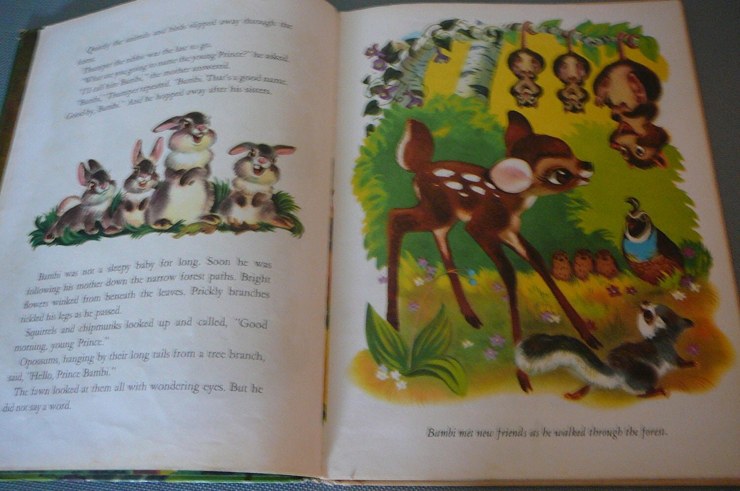 Bambi 1966 A big golden book