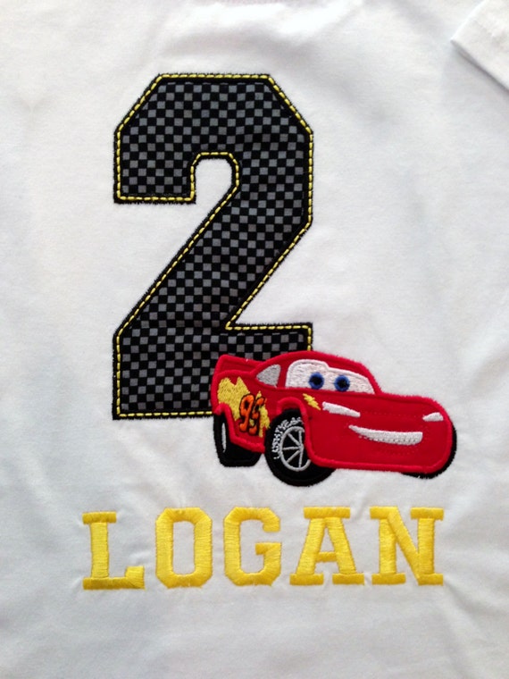 Lightning Mcqueen Number Decal