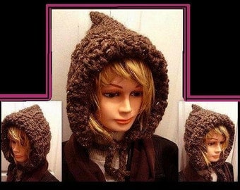 Crochet hat Pattern, - Hat, For Women or Kids, num 505, Instant Download