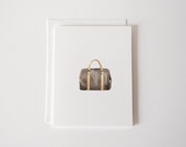 Louis Vuitton Luggage, Notecard Set, 10 Blank Notes (envelopes included)