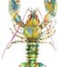 Original Lobster Watercolor Painting-6x8