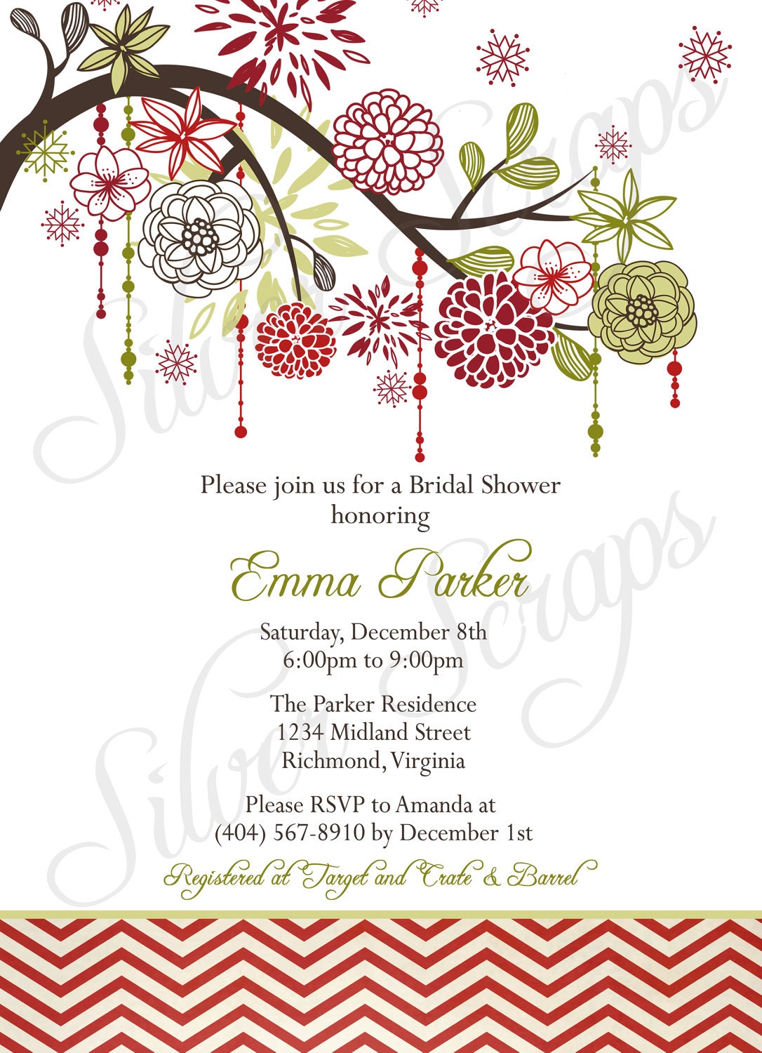 Holiday Luncheon Invitation 9