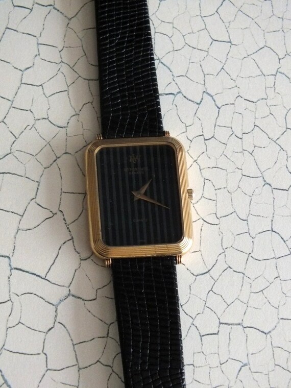 Vintage Raymond Weil Wrist Watch Black Dial by avintageobsession on ...
