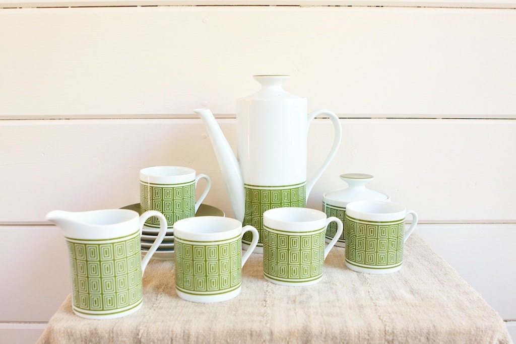 Vintage Mid Century Modern Tea Set by Nagoya Shokai of Japan