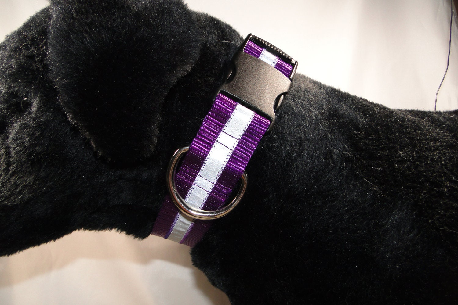 BIG DOG Reflective Adjustable Dog Collar EXTRA wide