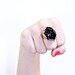 Vintage Black Glass Stone Cocktail Ring - Size 6 Gold Tone Adjustable Costume Jewelry / Chunky Accessory
