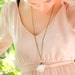 Boho Necklace, Sheer Ivory Flower Necklace, Bridesmaid Gift, Bridal Necklace