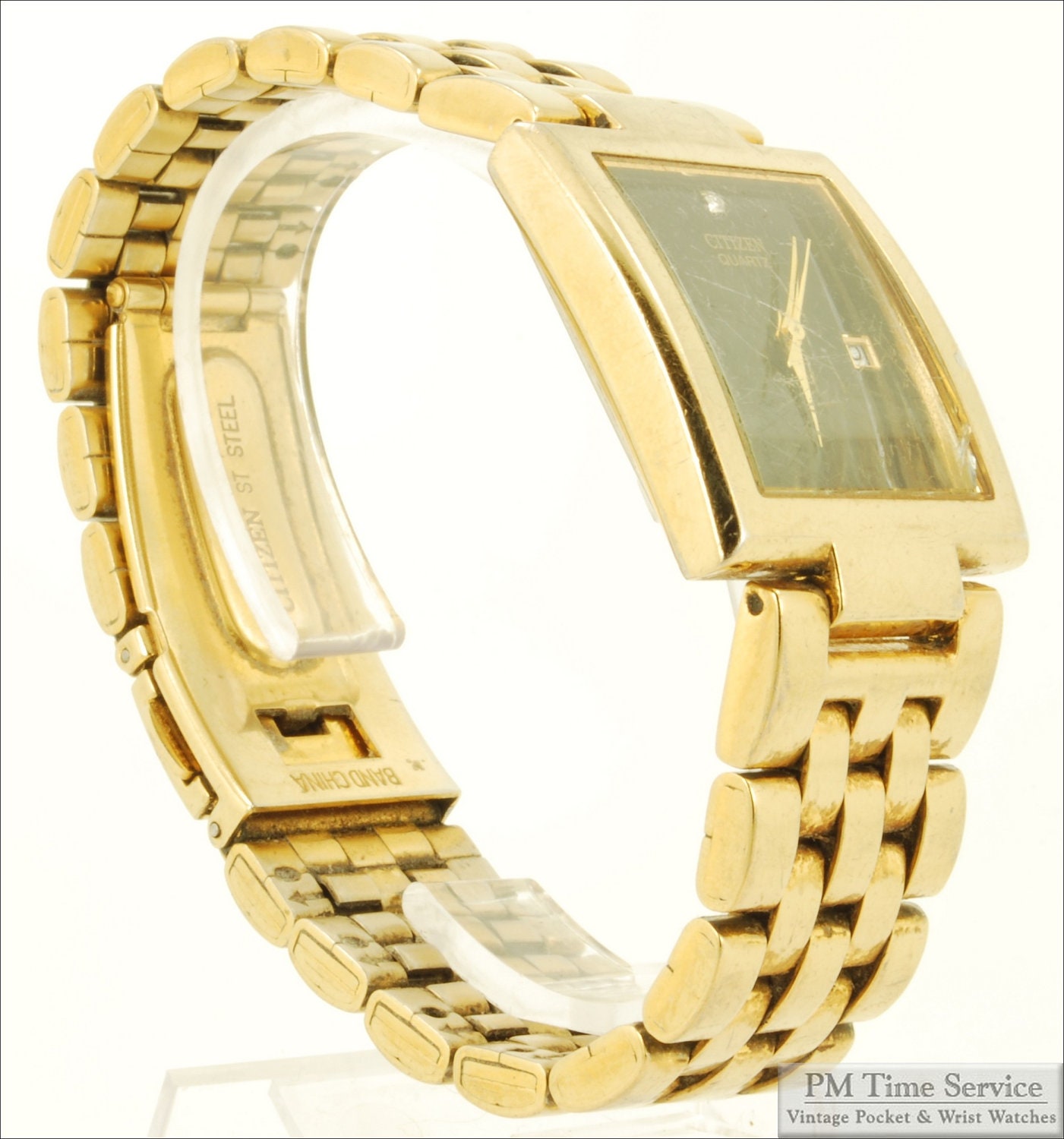 citizen quartz watch gold vintage