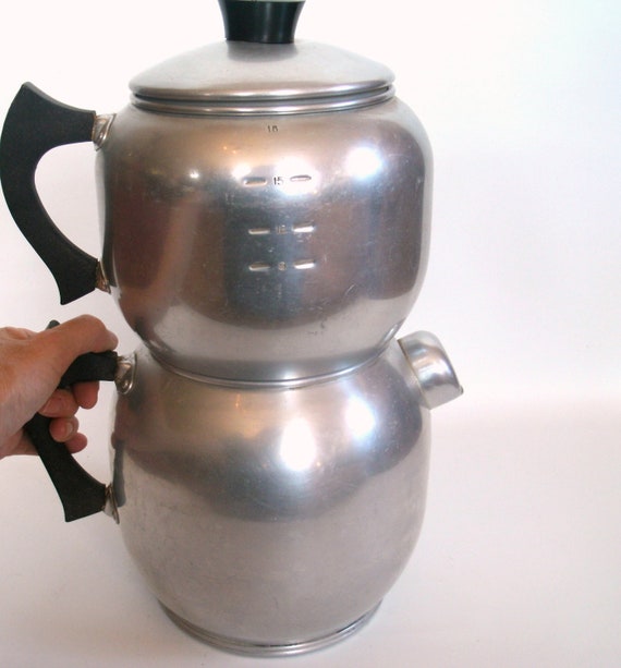 Mid Century Coffee Pot West Bend Kwik Drip Coffee Pot