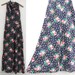 Vintage 70s Backless Floral Bellbottom PANTSUIT