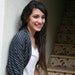 Black & gray stripes shrug (4 options- circle scarf, shrug, shawl and twisted shawl)