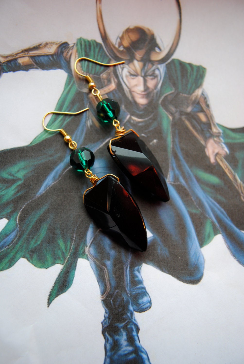 Loki earrings Clearance