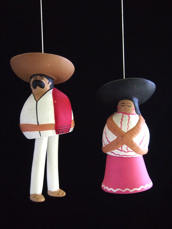 Mexican Couple Wind Chime Made In Mexico Señior And Mexican Couple Wind Chime Made In Mexico Señior And Señiorita