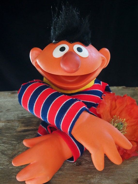 ernie finger puppet