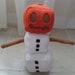 minecraft plush snow golem