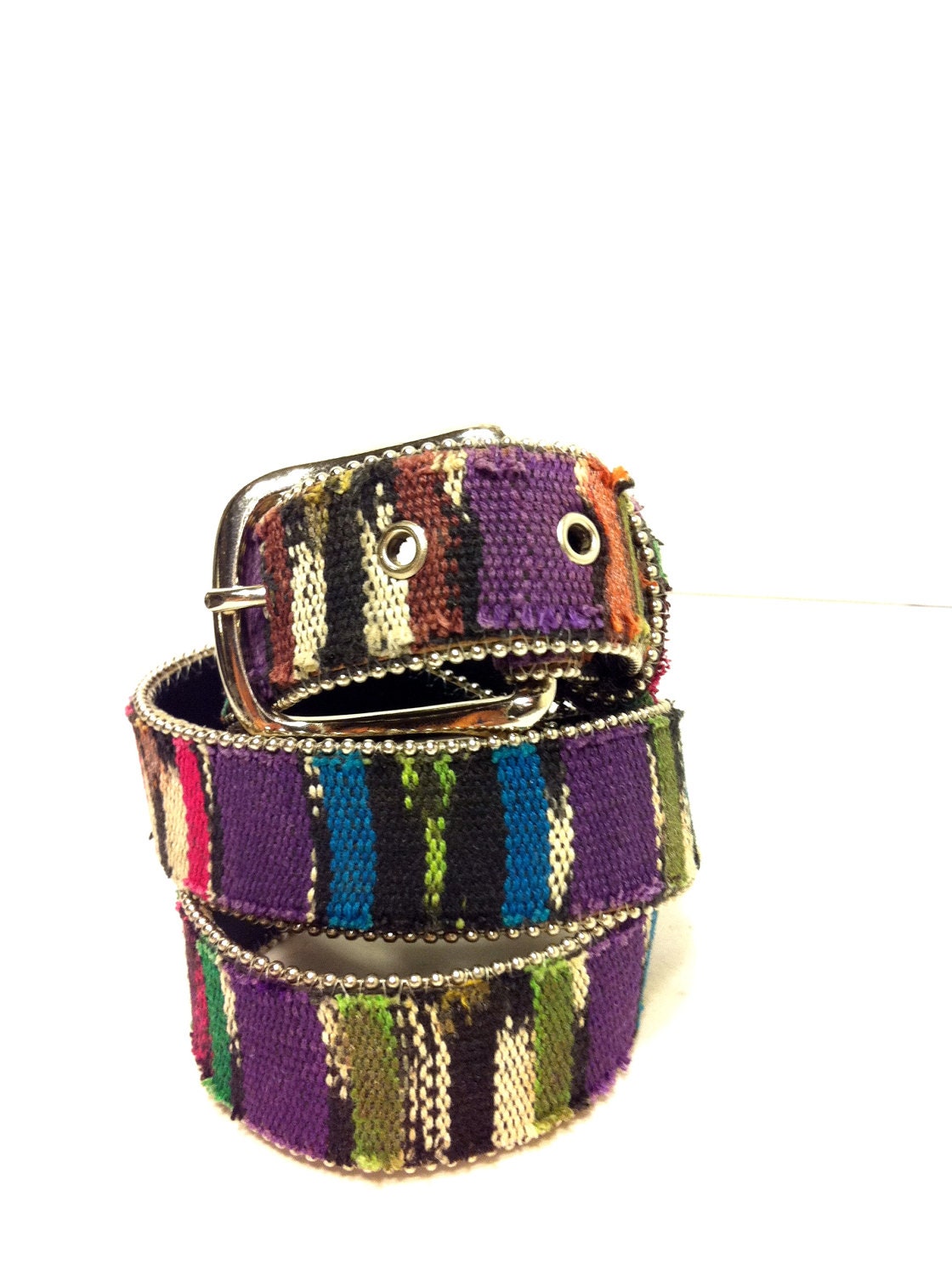 Woven Ethnic Belt S Colorful Folk Belt Small Waist Belt