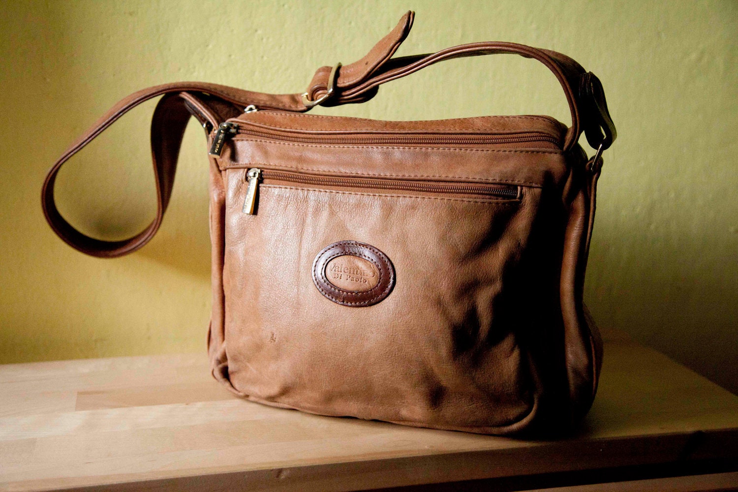 Vintage bag. Valentino di Paolo bag. Made in Italy bag.