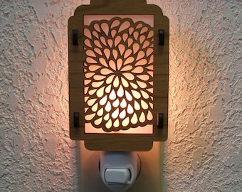 Chrysanthemum Night Light