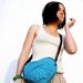 Heart Bag Teal Cross Body Bag Quilted Bag Romantic Bag Turquoise Purse Heart Kawaii Cute Summer Bag Hipster Party Bag Teen Fashion Gift Idea