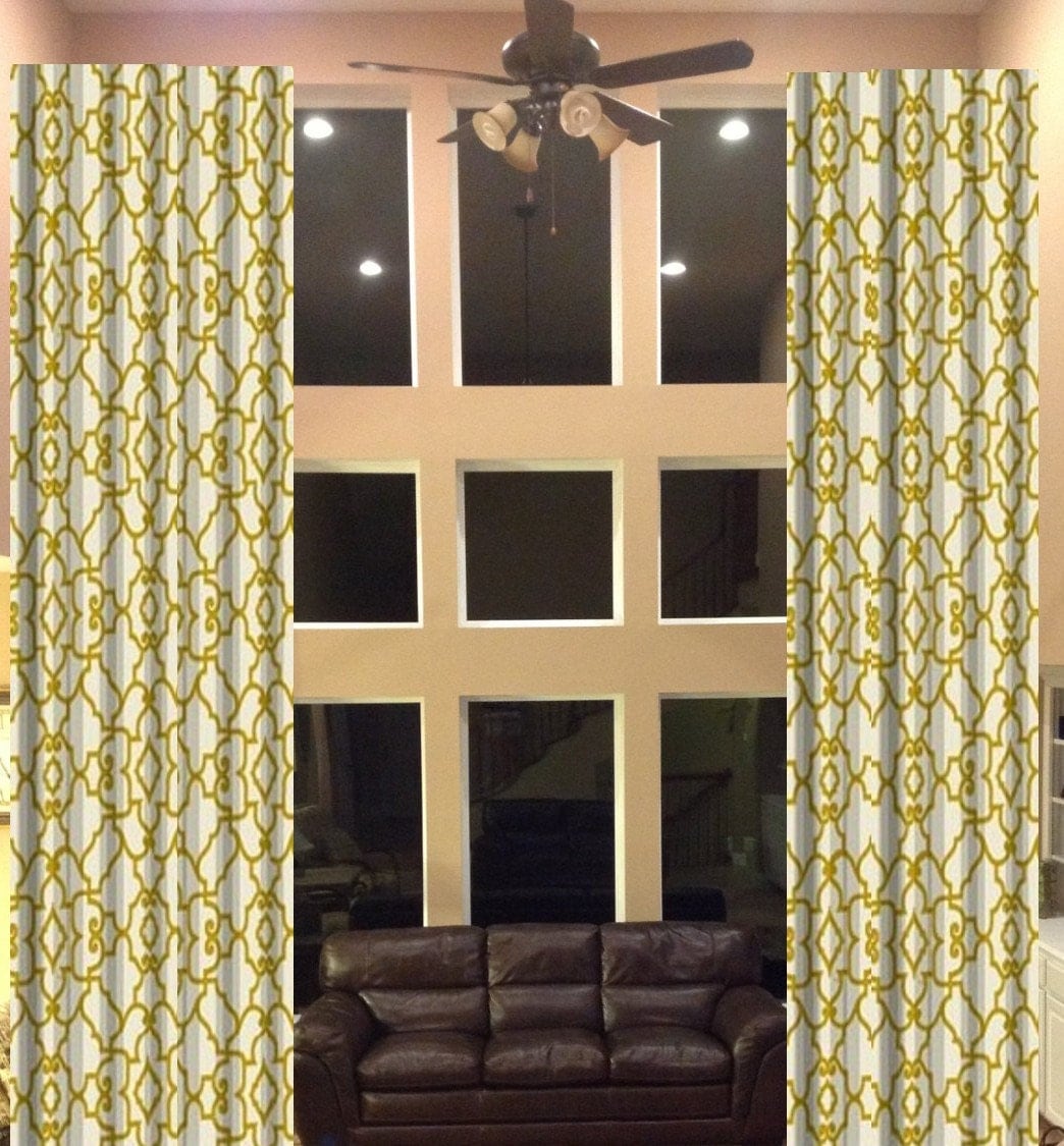 STORE WIDE SALE Curtains Custom Made Drapes from small window