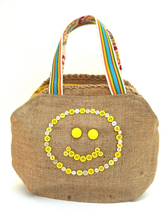 happy face purse