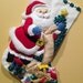 Finished Bucilla Christmas Stocking - Santa's List