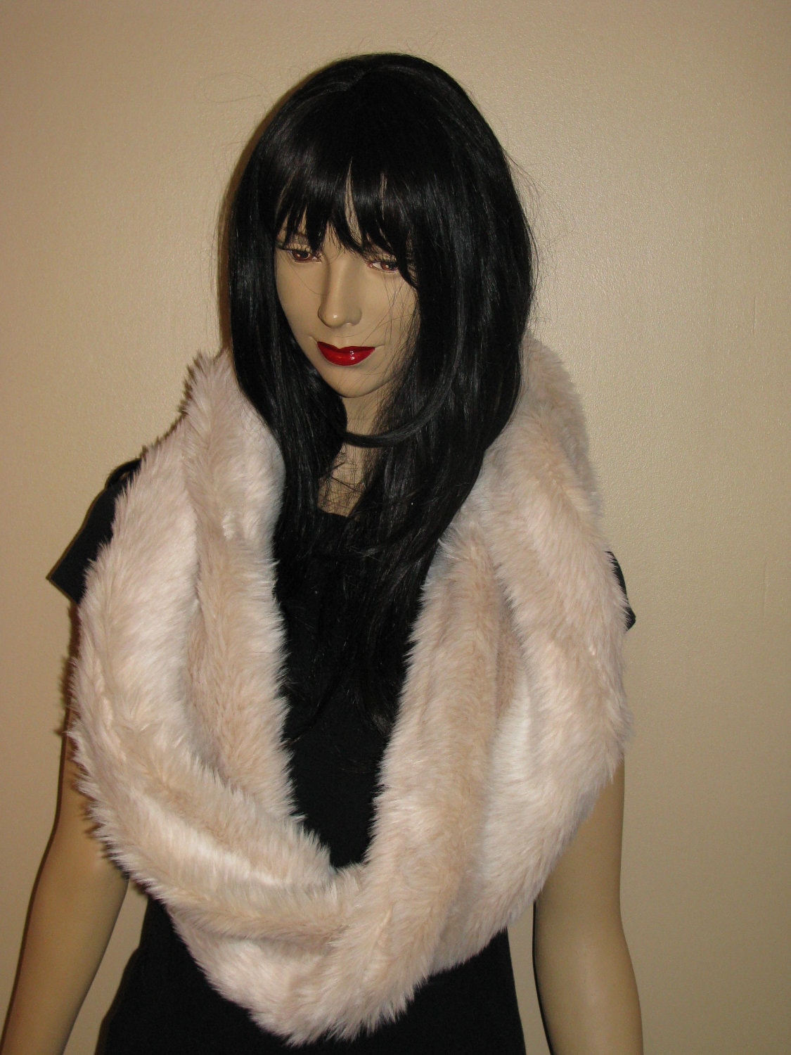 Faux Fur Infinity Scarf