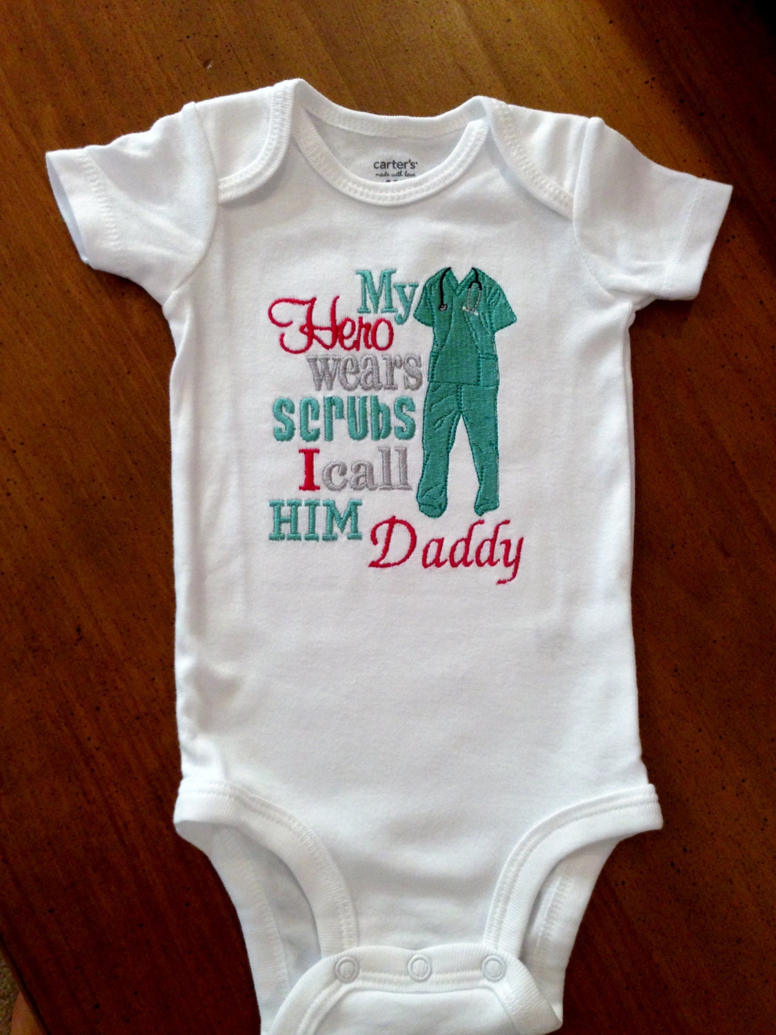 My Hero Wears Scrubs I Call Her Mommy Him Daddy Aunt Shirt my-hero-wears-scrubs-i-call-her-mommy-him-daddy-aunt-shirt