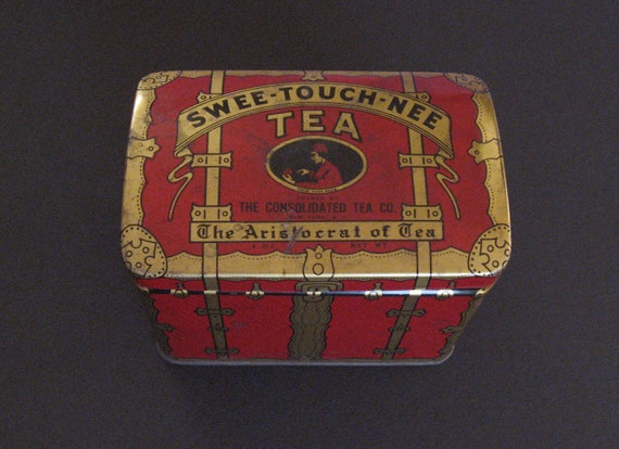 Vintage Swee-Touch-Nee Tea Tin