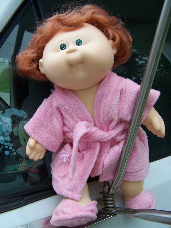 Items similar to Cabbage Patch Kids Girl Doll 1987 Reddish Brown Hair