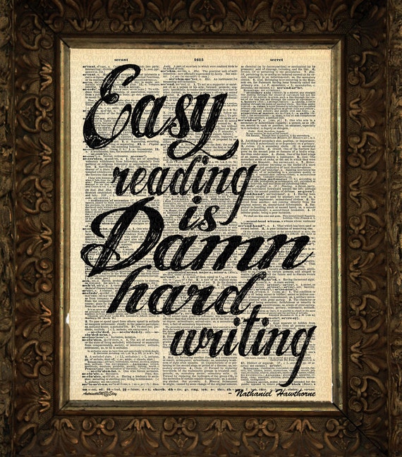 easy reading is damn hard writing essay easy reading is damn hard writing essay
