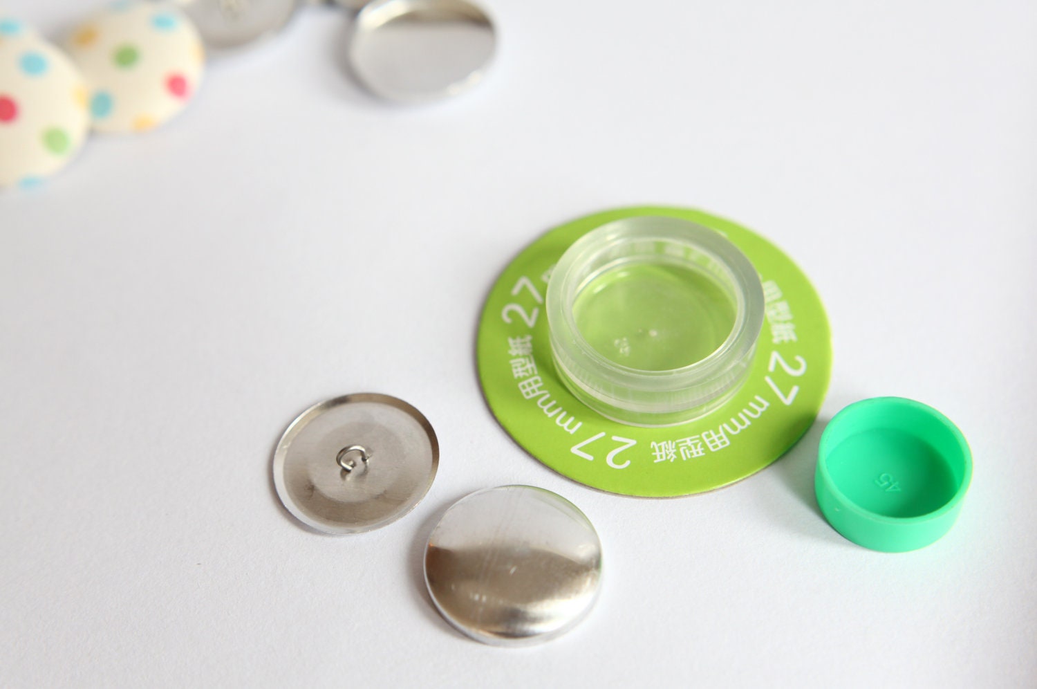 Fabric Button Maker DIY Button Kit Fabric Cover Button