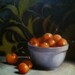 RESERVED Still Life Painting, Original Artwork by Livia Mosanu titled Rainier Cherries
