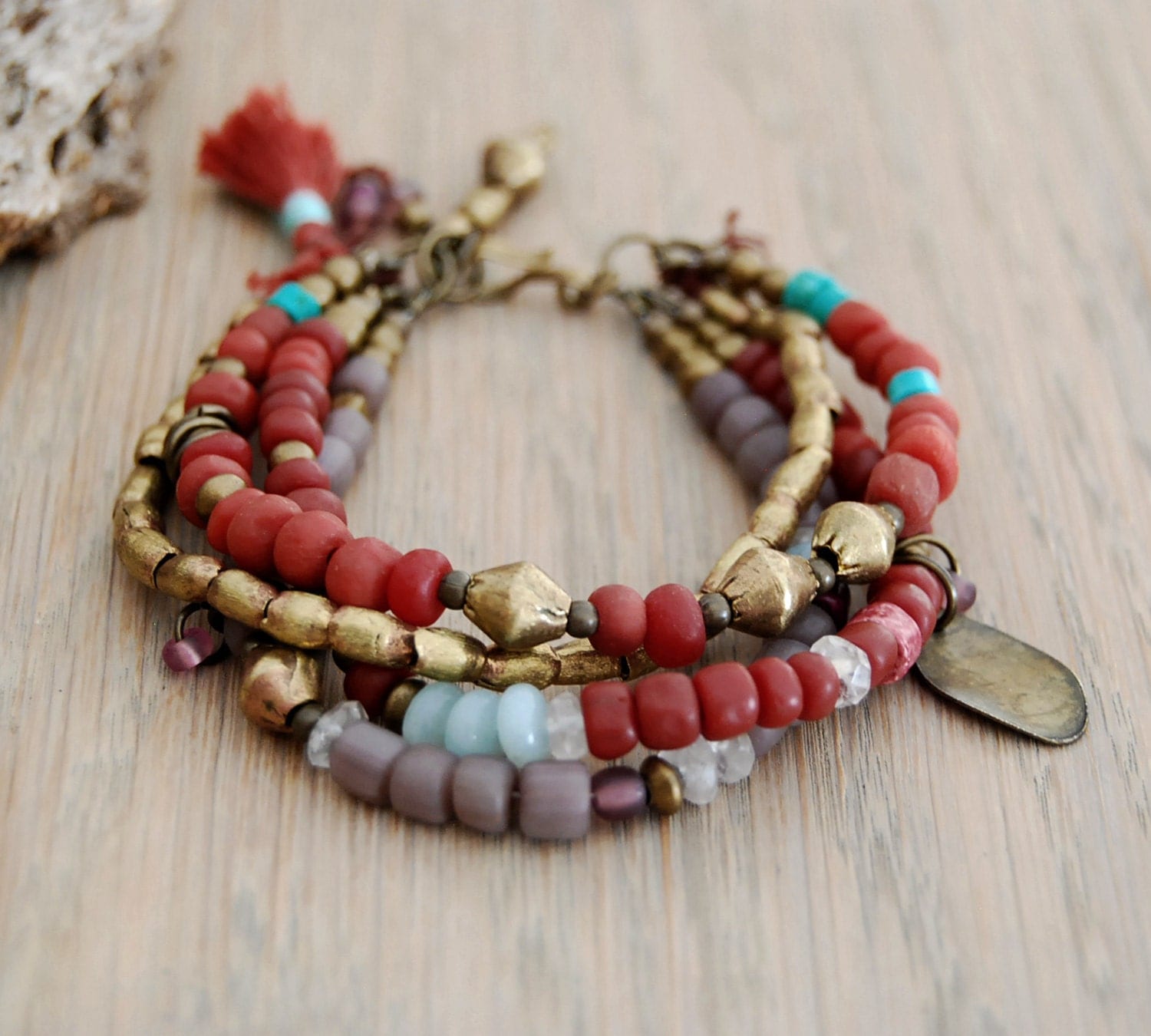 Bohemian Gypsy Bracelet Hippie Bracelet Boho Jewelry