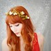 Woodland headband, floral crown, rustic head piece, hair accessory