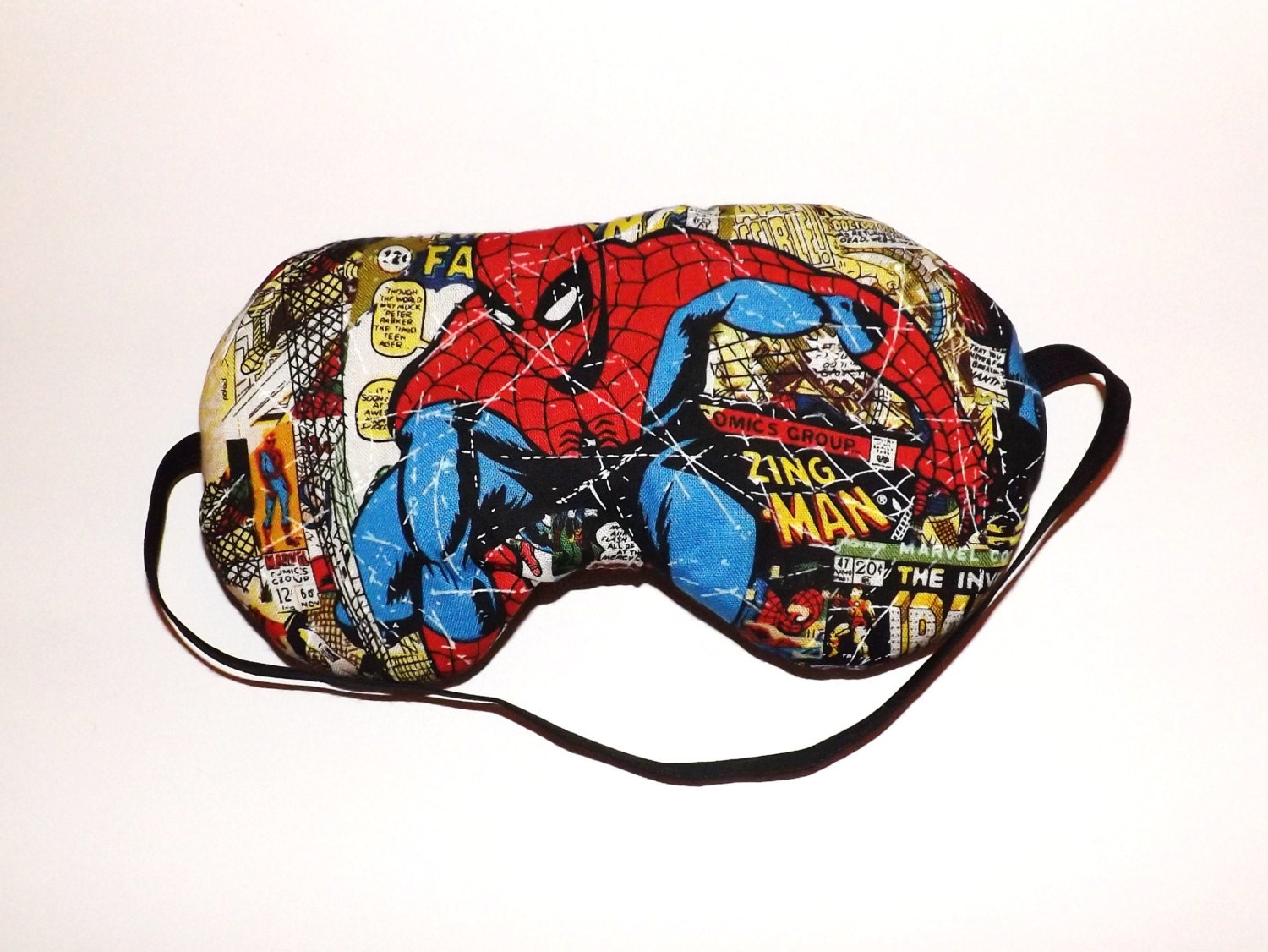 Items similar to Spider Man Comic Sleep Mask - Comes As Shown on Etsy