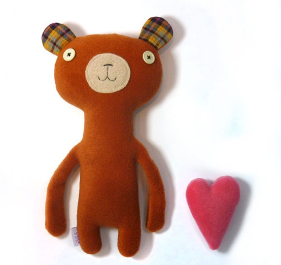 beating heart stuffed animal