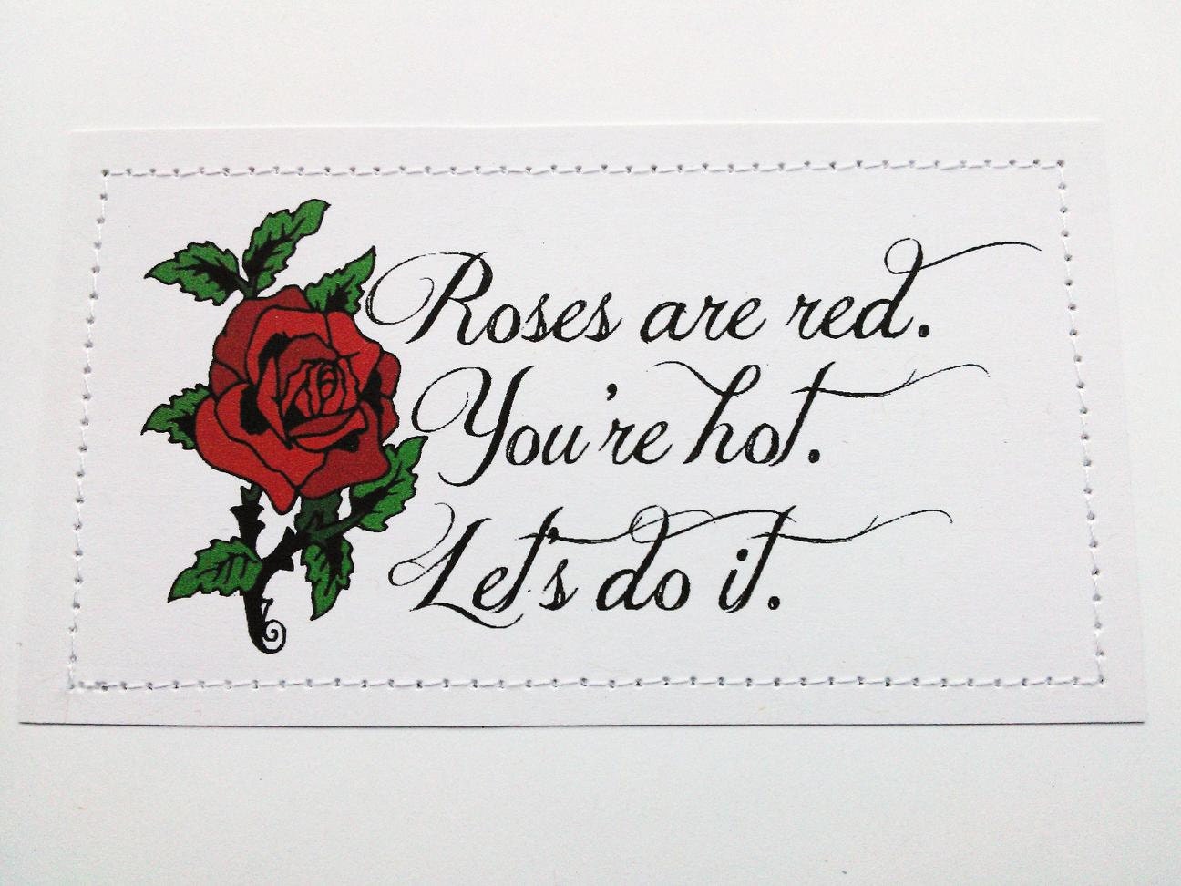 Roses are rose