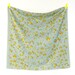 REMNANT - Nani Iro Japanese Fabric Little Letter A/W 2012 - sage green
