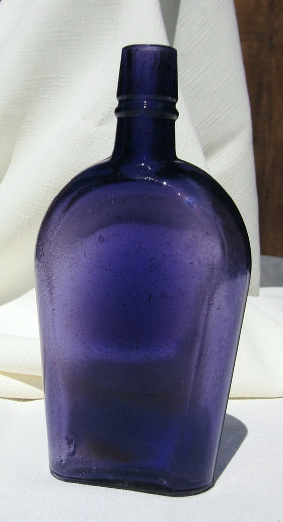 Antique Liquor Bottle Amethyst282
