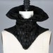 Reserved for Towerthorn Black Neck Collar Corset Scarf Scarflette Piece