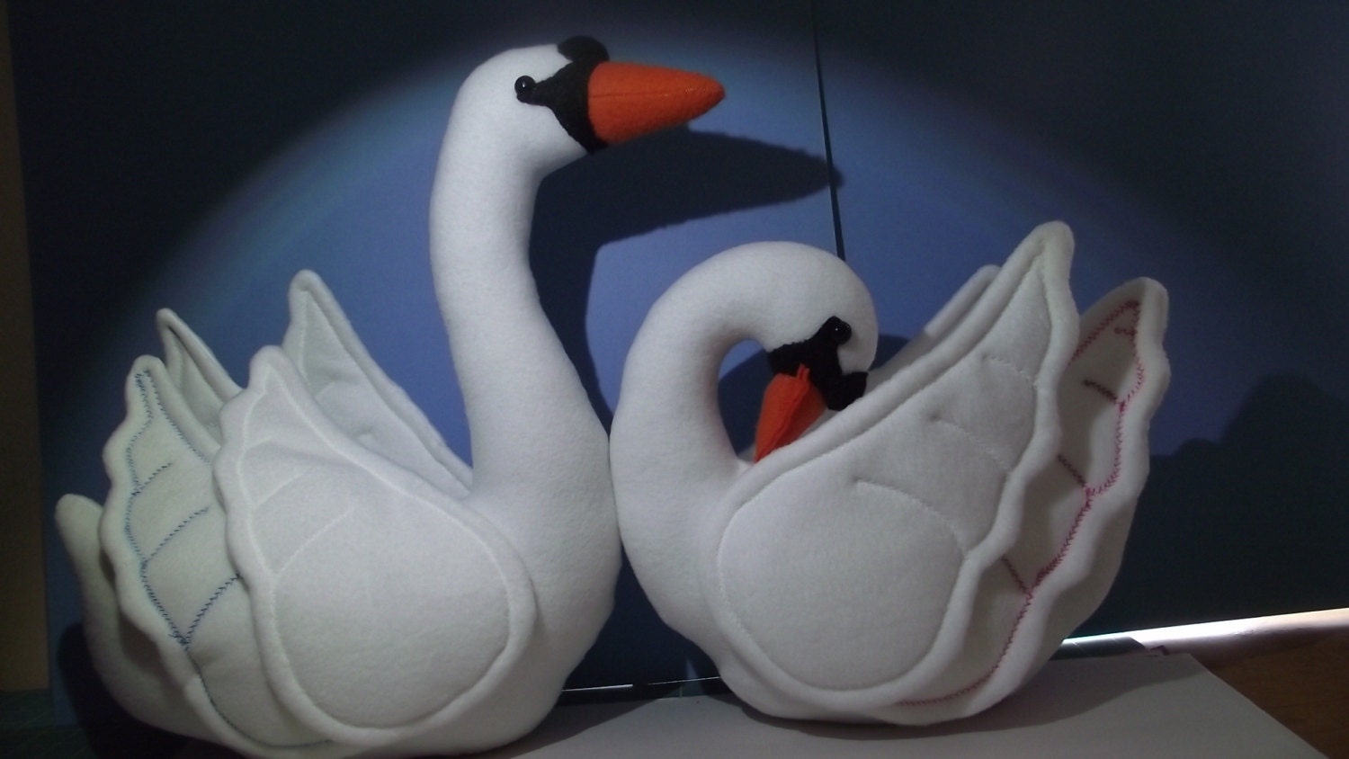 stuffed swan