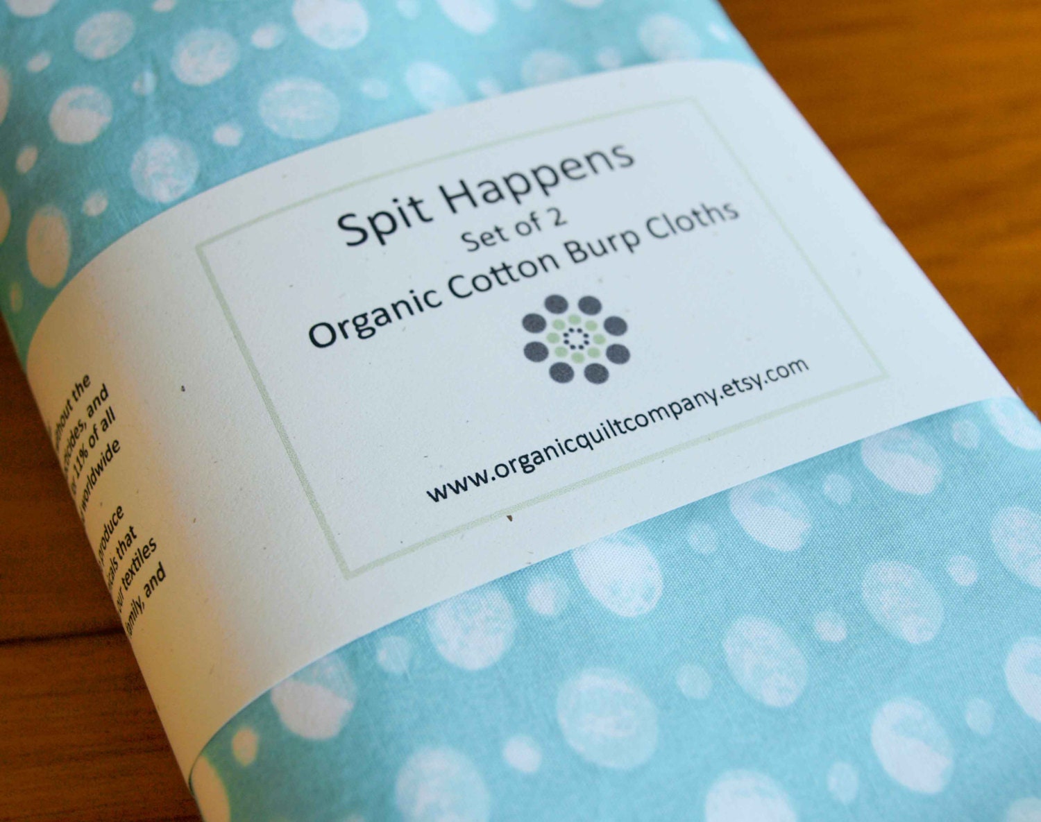 On Sale save 20 Organic Burp Cloth Set of by