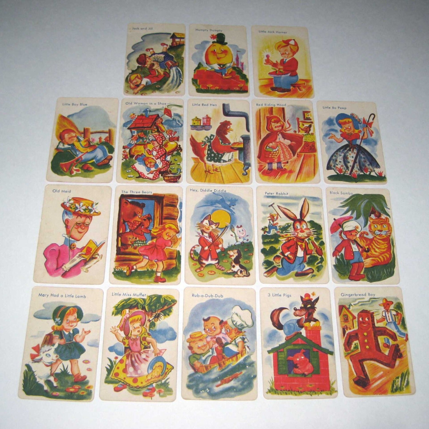 old maid playing cards