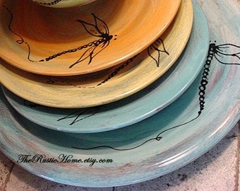 Design your own dinner plates choose colors and design