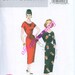 Butterick 5707 Retro Dress Pattern 1958 Size 6-8-10-12-14 GOWN Sexy Keyhole neckline Wiggle skirt EASY to Sew